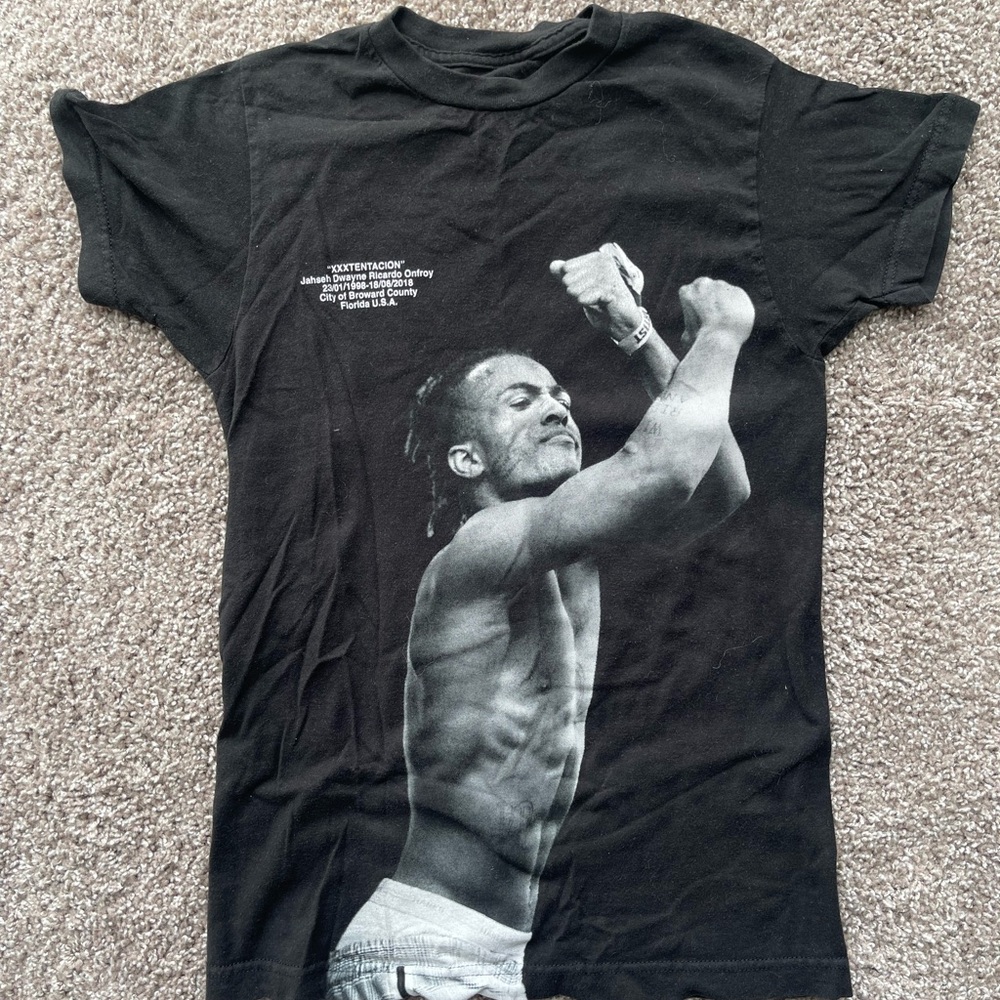 XXXTentacion Black & White Photo T-Shirt Men’s XS